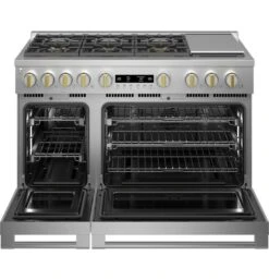 Monogram 48" All Gas Professional Range With 6 Burners And Griddle (Natural Gas) -Kitchen Appliances Shop frnimdmqaugx