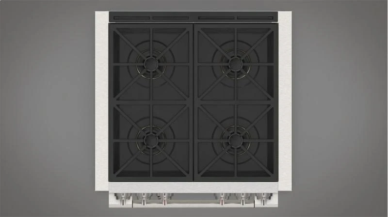 30" All Gas Pro Range - Glossy White 13 30" All Gas Pro Range - Glossy White - Image 11