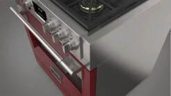 30" All Gas Pro Range - Glossy Red -Kitchen Appliances Shop frofpppshfyf