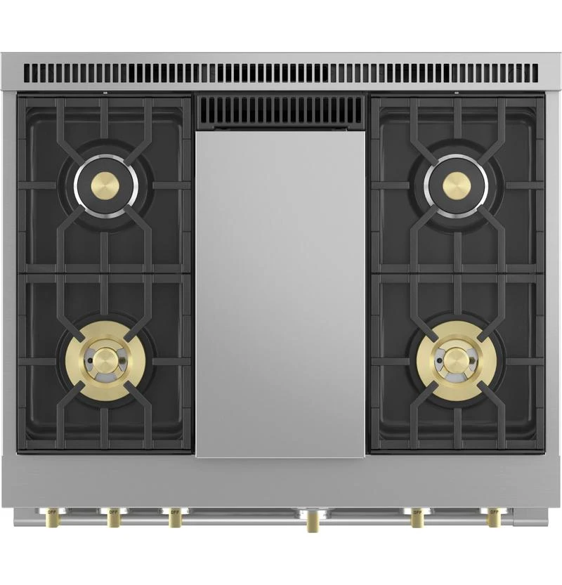 Monogram 36" All Gas Professional Range With 4 Burners And Griddle (Natural Gas) 5 Monogram 36" All Gas Professional Range With 4 Burners And Griddle (Natural Gas) - Image 3