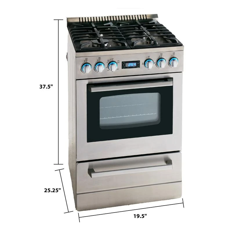 Avanti 24" ELITE Series Gas Range 8 Avanti 24" ELITE Series Gas Range - Image 6