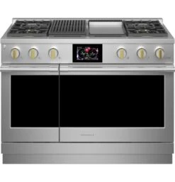 Monogram 48" Dual-Fuel Professional Range With 4 Burners, Grill, And Griddle (Natural Gas) -Kitchen Appliances Shop froptpprntng
