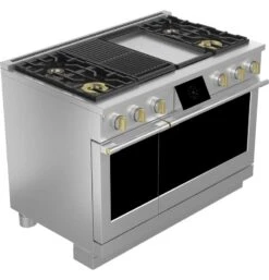 Monogram 48" Dual-Fuel Professional Range With 4 Burners, Grill, And Griddle (Natural Gas) -Kitchen Appliances Shop frorqodpatnh