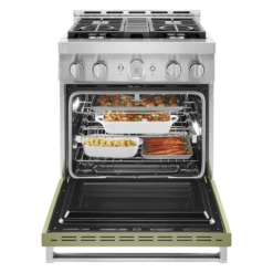 KitchenAid® 30'' Smart Commercial-Style Gas Range With 4 Burners -Kitchen Appliances Shop frovvzsbiuid