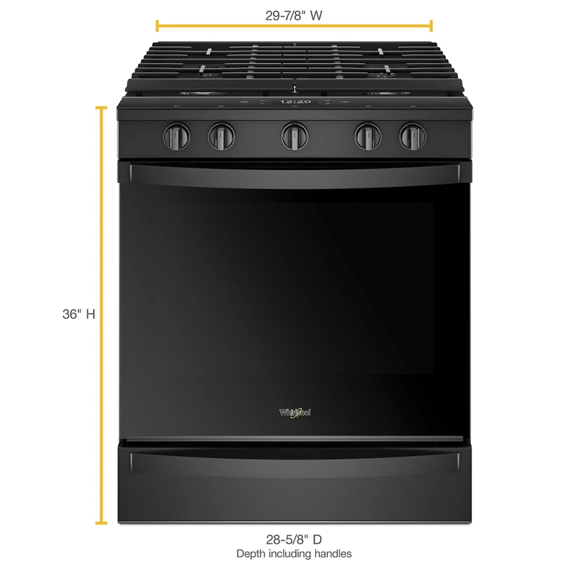 Whirlpool 5.8 Cu. Ft. Smart Slide-in Gas Range With Air Fry, When Connected 9 Whirlpool 5.8 Cu. Ft. Smart Slide-in Gas Range With Air Fry, When Connected - Image 7