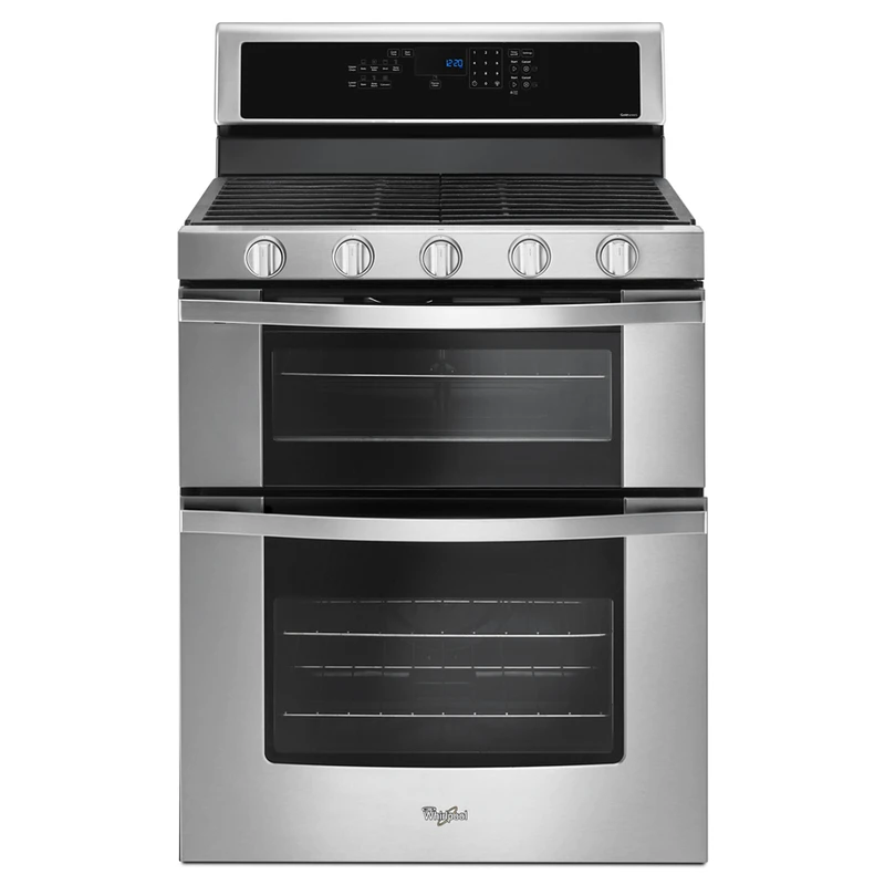 Whirlpool 6.0 Cu. Ft. Gas Double Oven Range With EZ-2-Lift™ Hinged Grates 3 Whirlpool 6.0 Cu. Ft. Gas Double Oven Range With EZ-2-Lift™ Hinged Grates