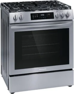 Frigidaire 30" Front Control Gas Range With Convection Bake -Kitchen Appliances Shop frpsfrqxrkli