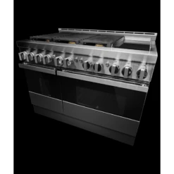 48" NOIR™ Gas Professional-Style Range With Chrome-Infused Griddle -Kitchen Appliances Shop frptewqvnnky