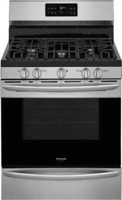 Frigidaire Gallery 30" Freestanding Gas Range With Steam Clean