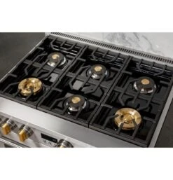 Monogram 36" All Gas Professional Range With 4 Burners And Griddle (Natural Gas) 35 Monogram 36" All Gas Professional Range With 4 Burners And Griddle (Natural Gas) -Kitchen Appliances Shop frpxxbofgjfw 1