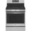 GE Profile™ Smart 30" Free-Standing Self Clean Gas Fingerprint Resistant Range With No Preheat Air Fry