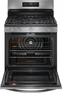 Frigidaire 30" Gas Range With Air Fry -Kitchen Appliances Shop frqsottnwmur