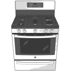 GE Profile™ Smart 30" Free-Standing Self Clean Gas Fingerprint Resistant Range With No Preheat Air Fry 33 GE Profile™ Smart 30" Free-Standing Self Clean Gas Fingerprint Resistant Range With No Preheat Air Fry -Kitchen Appliances Shop frqulwzussvl