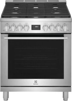 Electrolux 30" Dual-Fuel Freestanding Range -Kitchen Appliances Shop frrehiohbmax