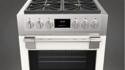 30" All Gas Pro Range - Matte White -Kitchen Appliances Shop frrjldbhamrs