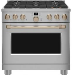 Café™ 36" Smart All-Gas Commercial-Style Range With 6 Burners (Natural Gas) -Kitchen Appliances Shop frrrmwnyfquq