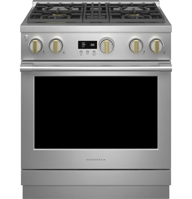 Monogram 30" All Gas Professional Range With 4 Burners (Natural Gas) 3 Monogram 30" All Gas Professional Range With 4 Burners (Natural Gas)