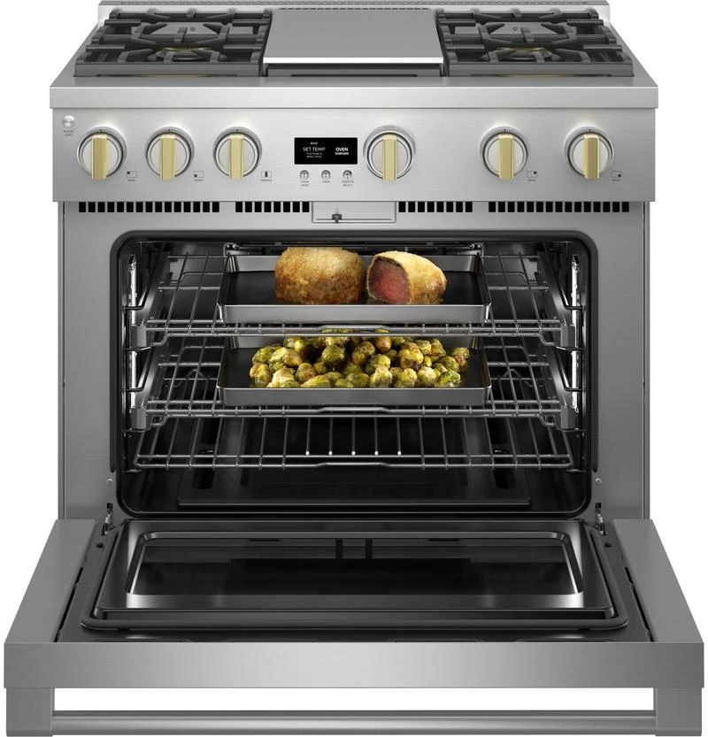 Monogram 36" All Gas Professional Range With 4 Burners And Griddle (Natural Gas) 7 Monogram 36" All Gas Professional Range With 4 Burners And Griddle (Natural Gas) - Image 5