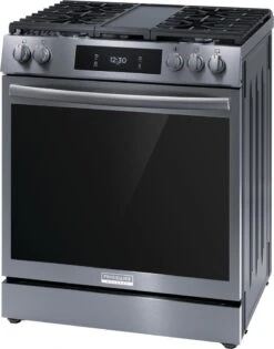 Frigidaire Gallery 30" Front Control Gas Range With Total Convection -Kitchen Appliances Shop frspuvbycwrc