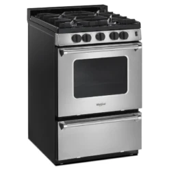 Whirlpool 24-inch Freestanding Gas Range With Sealed Burners -Kitchen Appliances Shop frsxiixbkybj
