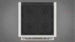 30" All Gas Pro Range - Glossy Red -Kitchen Appliances Shop frtavifasrxp