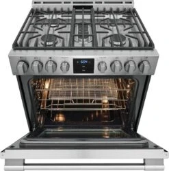 Frigidaire Professional 30" Front Control Gas Range With Air Fry -Kitchen Appliances Shop frtbjoujqlpo