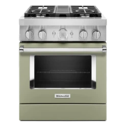 KitchenAid® 30'' Smart Commercial-Style Dual Fuel Range With 4 Burners