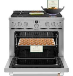 Caf&eacute;&trade; 36" Smart Dual-Fuel Commercial-Style Range With 6 Burners (Natural Gas) -Kitchen Appliances Shop frtlkbcrfeii