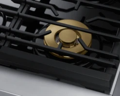 Transitional 36" Dual-Fuel Range, Silver Stainless Steel, Natural Gas/Liquid Propan -Kitchen Appliances Shop frtrictjkaju