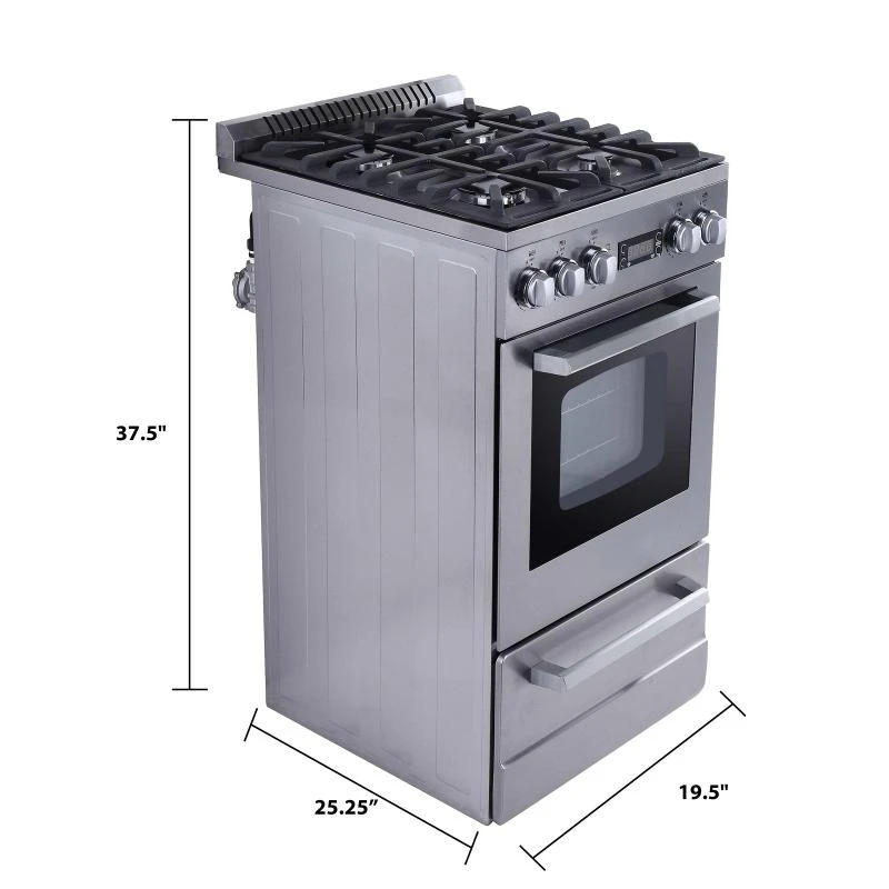 Avanti 20" ELITE Series Gas Range 9 Avanti 20" ELITE Series Gas Range - Image 7