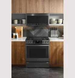 GE Profile™ 30" Smart Slide-In Front-Control Gas Range With No Preheat Air Fry -Kitchen Appliances Shop frvbxbgtumdt
