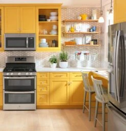 GE&reg; 30" Free-Standing Gas Double Oven Convection Range -Kitchen Appliances Shop frvcggdlggqe