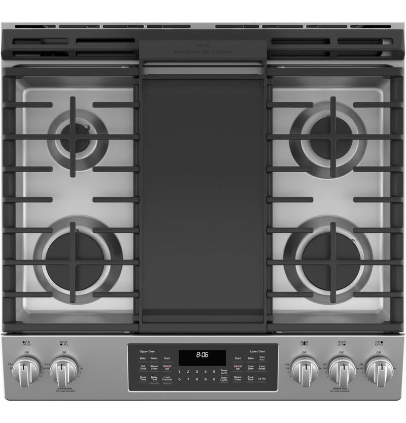 GE® 30" Slide-In Front Control Gas Double Oven Range 7 GE® 30" Slide-In Front Control Gas Double Oven Range - Image 5