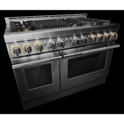 RISE™ 48" Gas Professional-Style Range With Grill -Kitchen Appliances Shop frvixjqmtnga