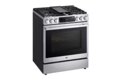 LG STUDIO 6.3 Cu. Ft. InstaView&reg; Gas Slide-in Range With ProBake Convection&reg; And Air Fry -Kitchen Appliances Shop frvnhvtlwiau