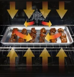 GE® 30" Free-Standing Gas Convection Range With No Preheat Air Fry -Kitchen Appliances Shop frwacahmsscz