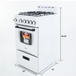 Avanti 20" Gas Range 22 Avanti 20" Gas Range -Kitchen Appliances Shop frwcsnstlspc