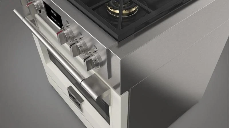 30" All Gas Pro Range - Glossy White 10 30" All Gas Pro Range - Glossy White - Image 8