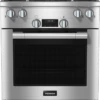 MIELE HR 1124-3 G AG - 30 Inch Range All Gas With DirectSelect, Twin Convection Fans And M Pro Dual Stacked Burners -Kitchen Appliances Shop frxddtpslgli 1