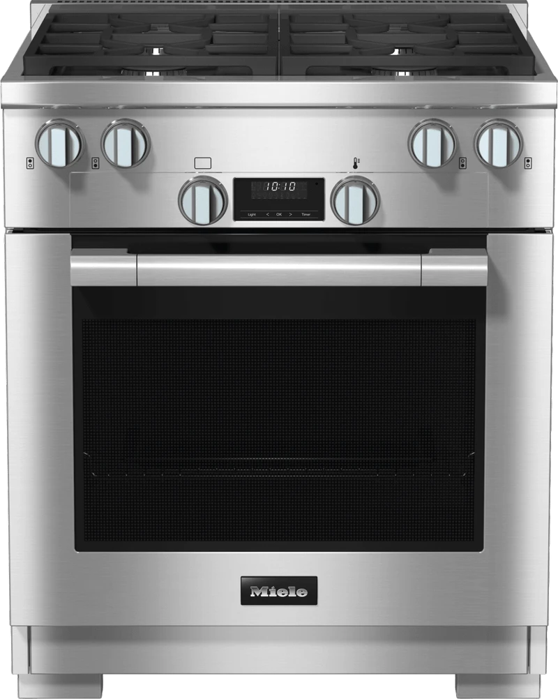 MIELE HR 1124-3 LP AG - 30 Inch Range All Gas With DirectSelect, Twin Convection Fans And M Pro Dual Stacked Burners 3 MIELE HR 1124-3 LP AG - 30 Inch Range All Gas With DirectSelect, Twin Convection Fans And M Pro Dual Stacked Burners