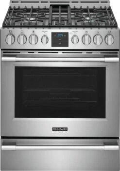 Frigidaire Professional 30" Front Control Gas Range With Air Fry