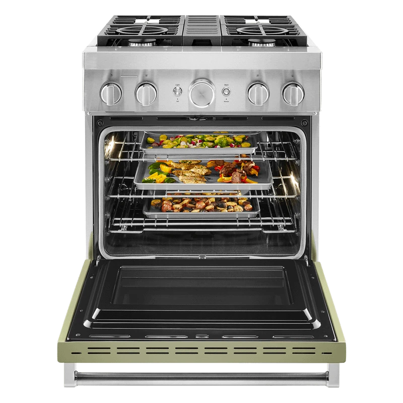 KitchenAid® 30'' Smart Commercial-Style Dual Fuel Range With 4 Burners 5 KitchenAid® 30'' Smart Commercial-Style Dual Fuel Range With 4 Burners - Image 3