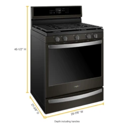 Whirlpool 5.8 Cu. Ft. Smart Freestanding Gas Range With EZ-2-Lift™ Grates 21 Whirlpool 5.8 Cu. Ft. Smart Freestanding Gas Range With EZ-2-Lift™ Grates -Kitchen Appliances Shop fryemsolmzly