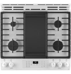 GE® 30" Slide-In Front-Control Convection Gas Range With No Preheat Air Fry -Kitchen Appliances Shop fryfjfiqolph