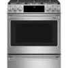 Café™ 30" Smart Slide-In, Front-Control, Gas Range With Convection Oven -Kitchen Appliances Shop frykljxgzbyu