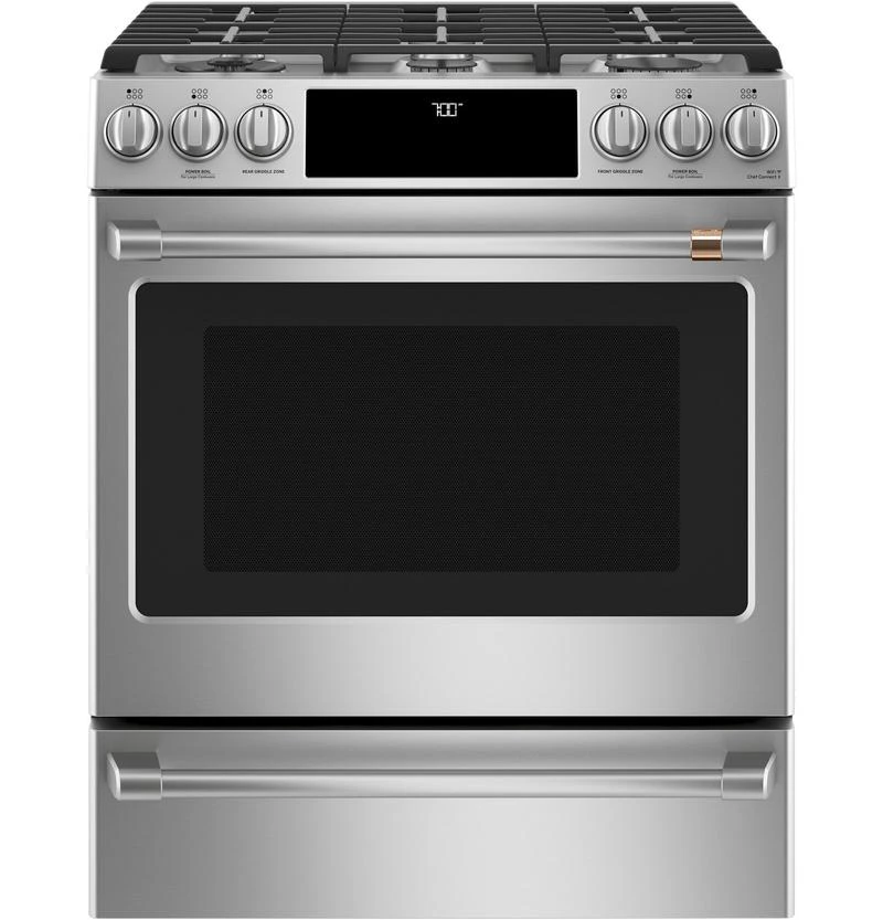 Café™ 30" Smart Slide-In, Front-Control, Gas Range With Convection Oven 3 Café™ 30" Smart Slide-In, Front-Control, Gas Range With Convection Oven