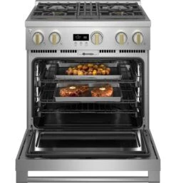 Monogram 30" Dual-Fuel Professional Range With 4 Burners (Natural Gas) -Kitchen Appliances Shop frynjbtcjfaw