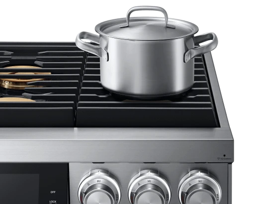 36" Pro Gas Range, Silver Stainless Steel, Natural Gas 7 36" Pro Gas Range, Silver Stainless Steel, Natural Gas - Image 5
