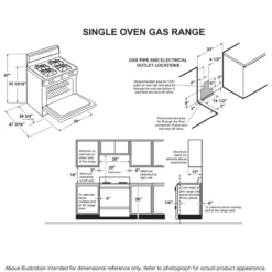 GE Profile™ Smart 30" Free-Standing Self Clean Gas Fingerprint Resistant Range With No Preheat Air Fry 32 GE Profile™ Smart 30" Free-Standing Self Clean Gas Fingerprint Resistant Range With No Preheat Air Fry -Kitchen Appliances Shop frytrcezhikb