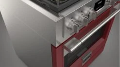 30" All Gas Pro Range - Glossy Red -Kitchen Appliances Shop fryybpdnxsra